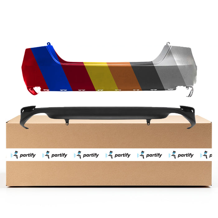 Jeep Patriot Rear Lower Bumper With Tow Hook Hole - CH1115104