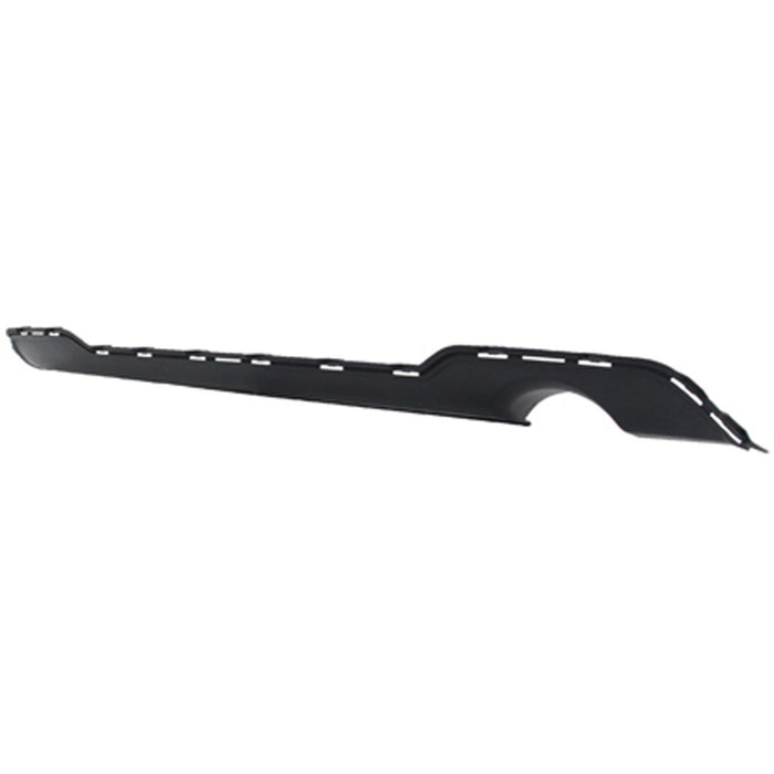 Dodge Avenger Rear Bumper Valance/Grille Kit Single Exhaust Matte Dark Gray Panel - CH1195106