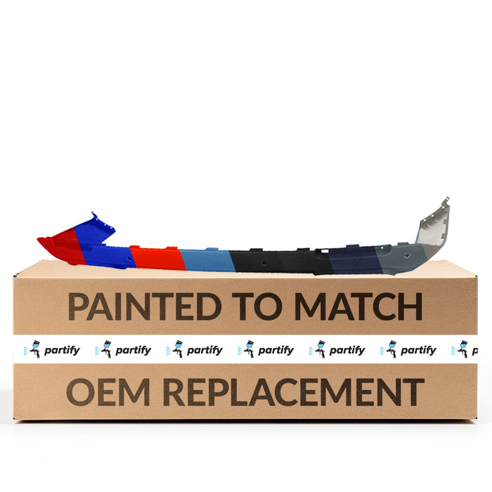 Parachoques trasero inferior Dodge Challenger con certificación CAPA, orificios para sensores y escape doble - CH1195120C