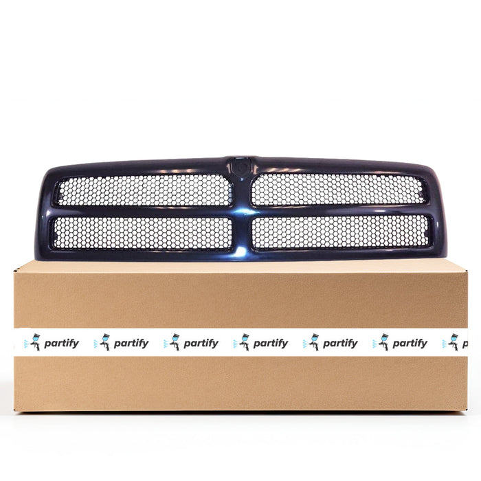 Dodge Ram 1500/2500/3500 CAPA Certified Grille Black Assembly - CH1200188C