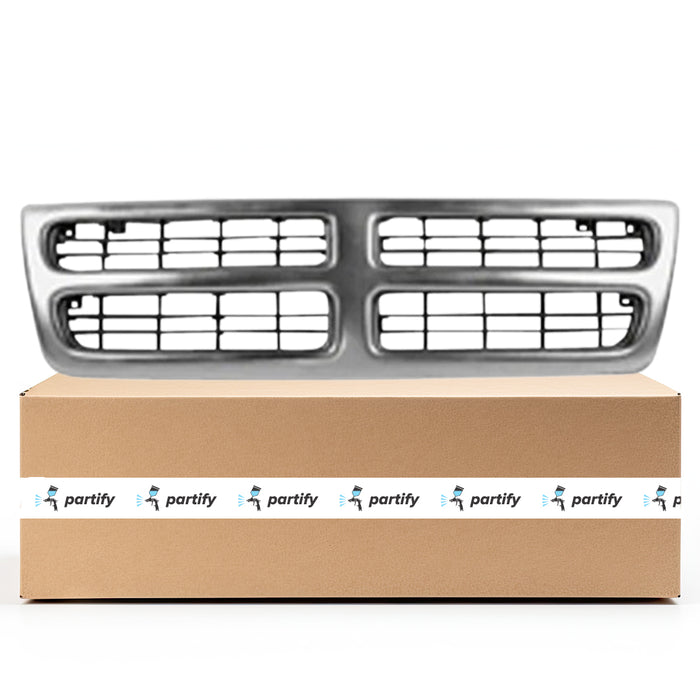 Dodge B1500/B2500/B3500/Ram 1500 Van/Ram 2500 Van/Ram 3500 Van Grille Black Assembly - CH1200230