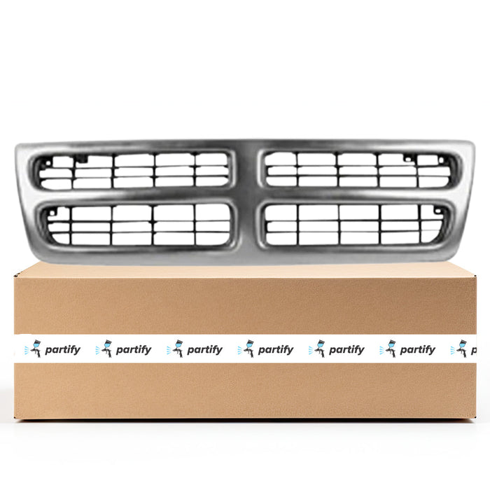 Dodge B1500/B2500/B3500/Ram 1500 Van/Ram 2500 Van/Ram 3500 Van CAPA Certified Grille Black Assembly - CH1200230C
