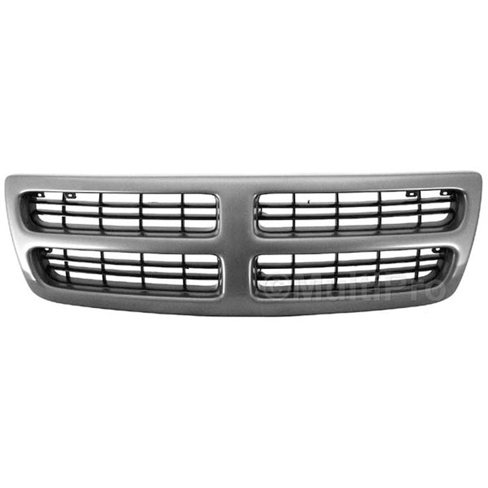 Dodge B1500/B2500/B3500/Ram 1500 Van/Ram 2500 Van/Ram 3500 Van Grille Dark Argent & Assembly - CH1200231