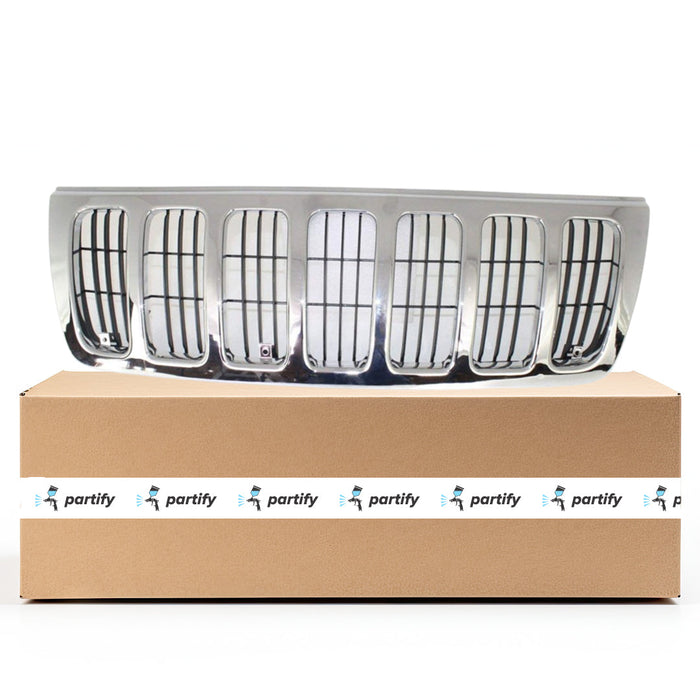 Jeep Grand Cherokee Laredo/Sport CAPA Certified Grille W/Center Insert Assembly - CH1200234C