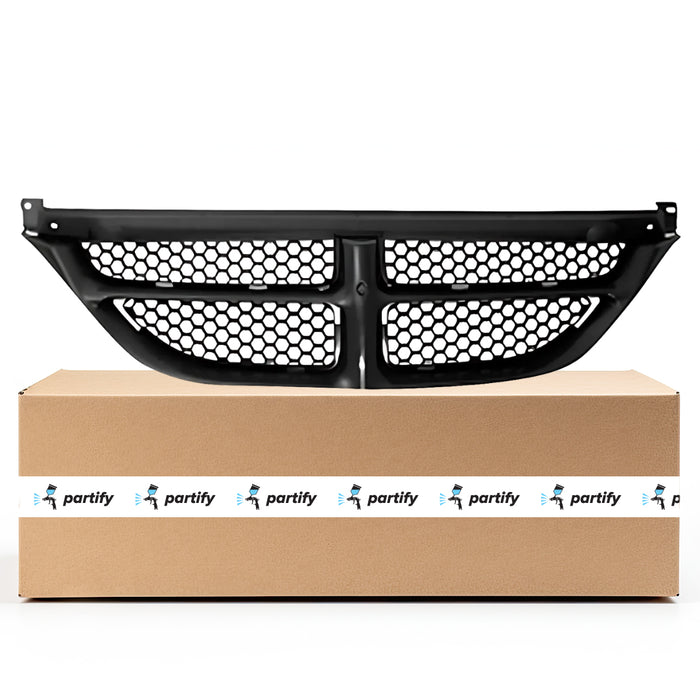 Parrilla negra con certificación CAPA para Dodge Caravan - CH1200242C