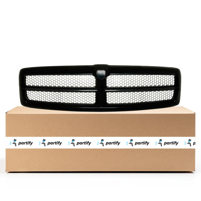 Dodge Ram 1500/2500/3500 Grille Black Early Design Assembly - CH1200245