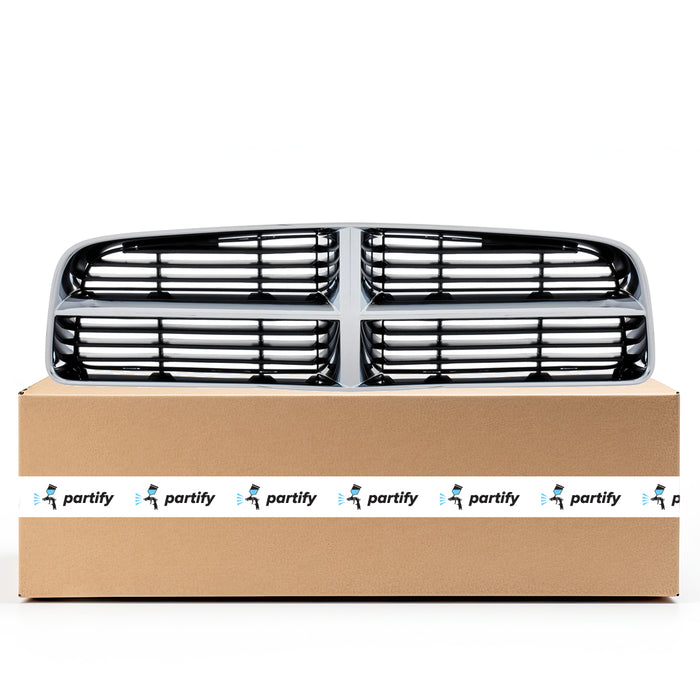 Dodge Charger CAPA Certified Grille With Chrome Frame - CH1200296C