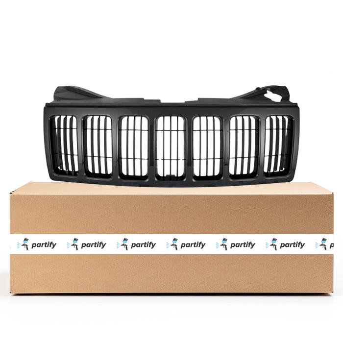 Jeep Grand Cherokee CAPA Certified Grille Black With Black Frame - CH1200307C