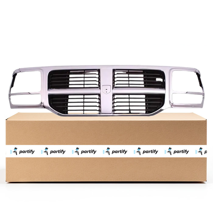 Dodge Nitro Grille Black With Chrome Frame - CH1200320