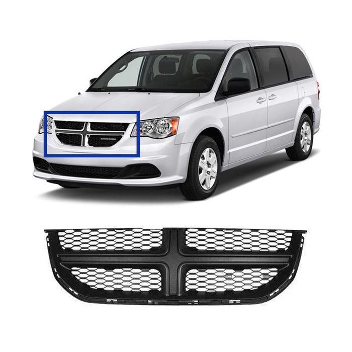 Dodge Caravan OEM Grille Black - 68100689AC