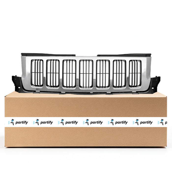 Jeep Grand Cherokee Laredo/Laredo E/Laredo X/Limited/Limited Premium CAPA Certified Grille Assembly - CH1200341C