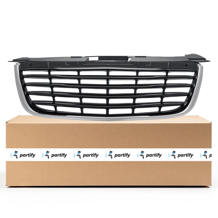 Chrysler 200 Convertible CAPA Certified Grille Chrome Frame With Black Slats - CH1200352C