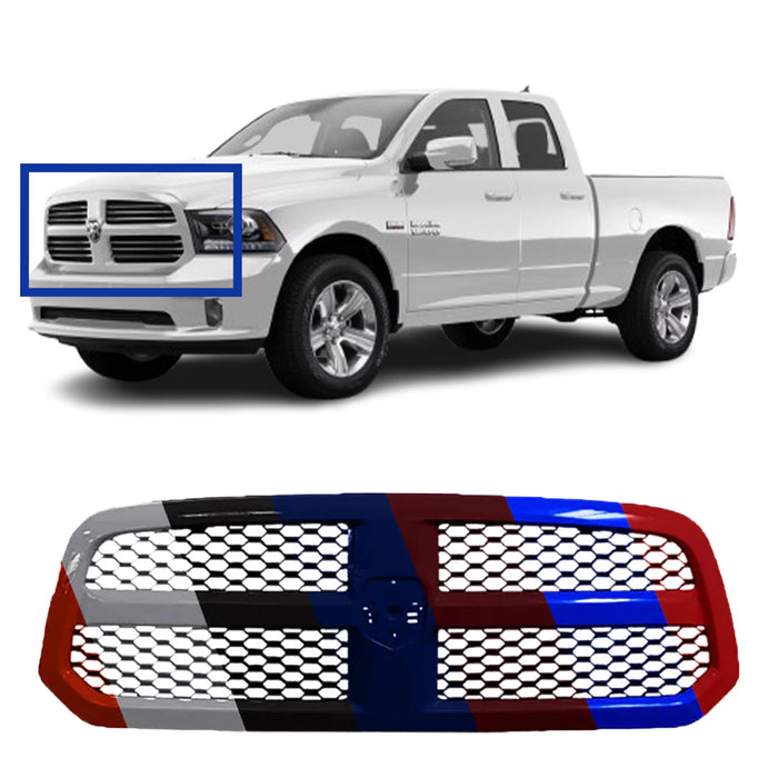 Dodge Ram 1500/1500 Classic CAPA Certified Grille - CH1200367C