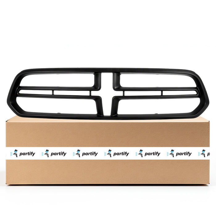 Parrilla con marco negro mate certificada CAPA para Dodge Durango (excepto modelos Srt/Rt 18-19) - CH1200379C
