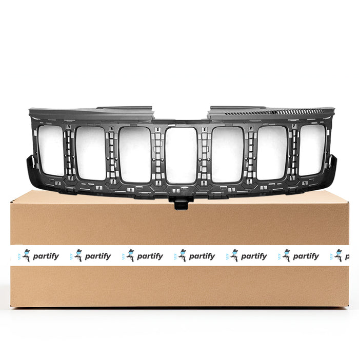 Jeep Grand Cherokee Grille Mounting Panel Textured Black Exclude Srt/Trackhawk Model - CH1200401