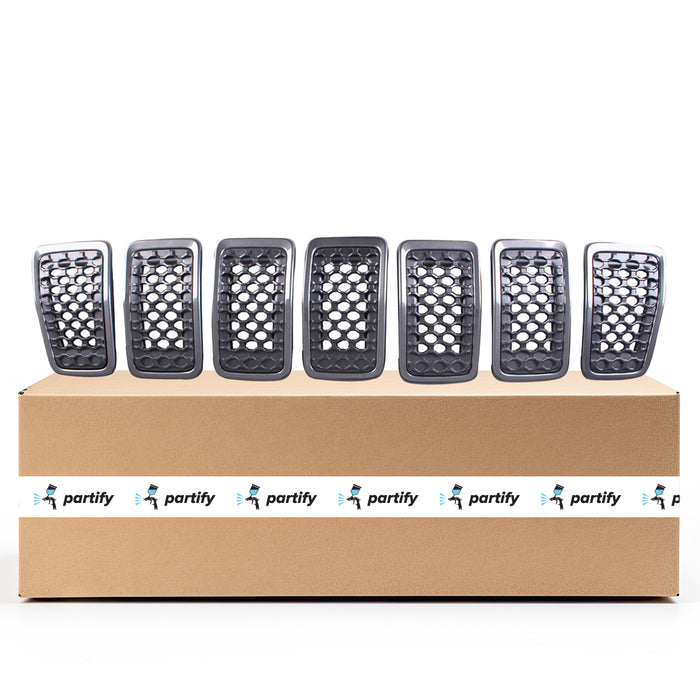 Parrilla para Jeep Cherokee Latitude/Latitude Plus/Limited/North/Overland/Sport - CH1200431