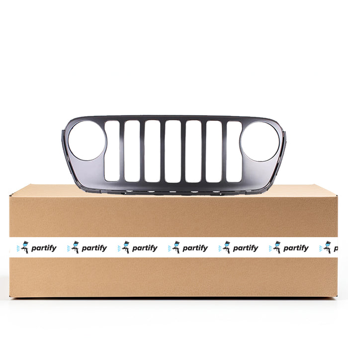 Parrilla para Jeep Wrangler con moldura cromada - CH1200440