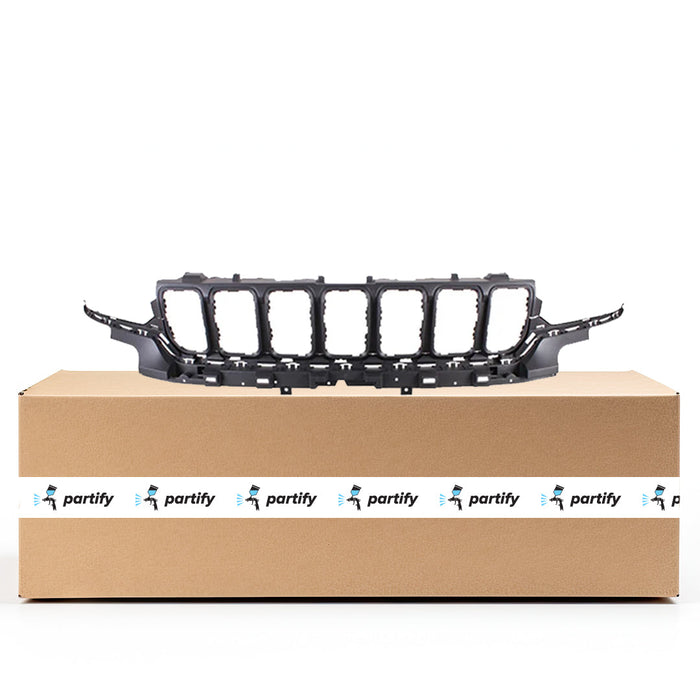 Jeep Grand Cherokee/Cherokee L CAPA Certified Grille Partial Texture Black Assembly - CH1200447C