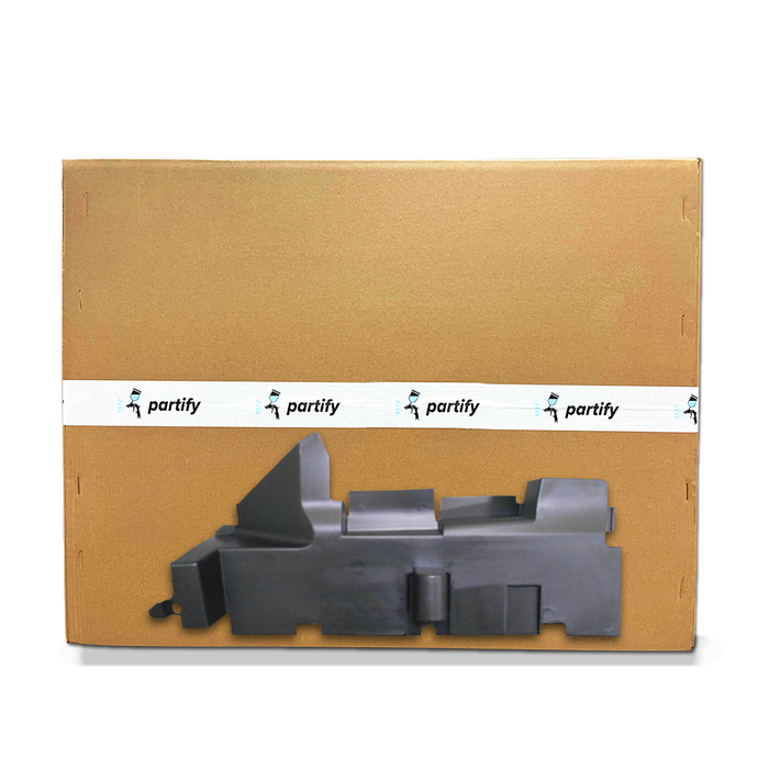 Deflector de aire de rejilla del lado del pasajero, plástico, certificado CAPA para Jeep Cherokee - CH1218115C