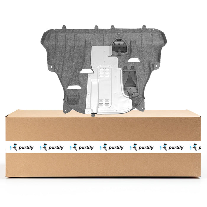 Jeep Cherokee CAPA Certified Lower Undercar Shield Center Engine FWD - CH1228156C