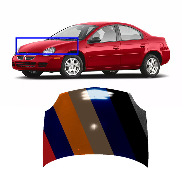 Dodge Neon Hood Without SRT-4 - CH1230201