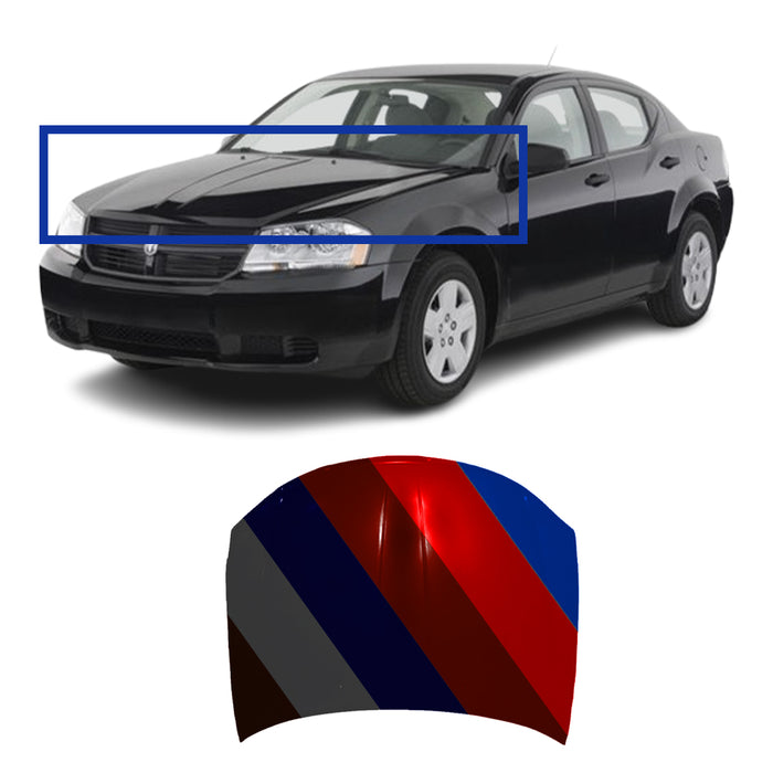 Dodge Avenger CAPA Certified Hood - CH1230260C