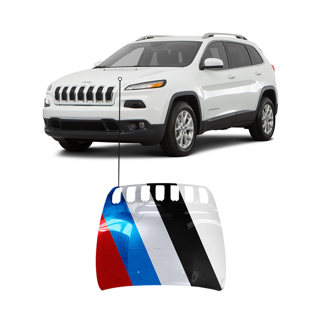 2014-2018 Jeep Cherokee Hood - CH1230302 — Partify