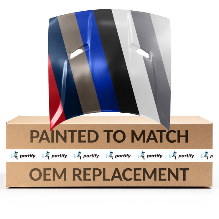 Capó con certificación CAPA para Dodge Challenger sin paquete Shaker - CH1230308C