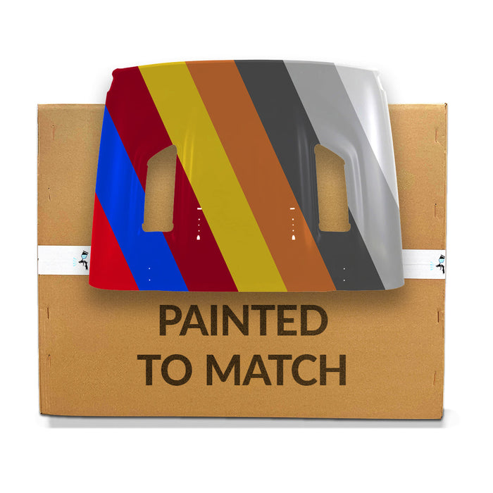 Jeep Gladiator/Wrangler Rubicon/Rubicon Deluxe/Rubicon X/Unlimited Moab/Unlimited Rubicon/Rubicon/Rubicon X CAPA Certified Hood Steel - CH1230329C