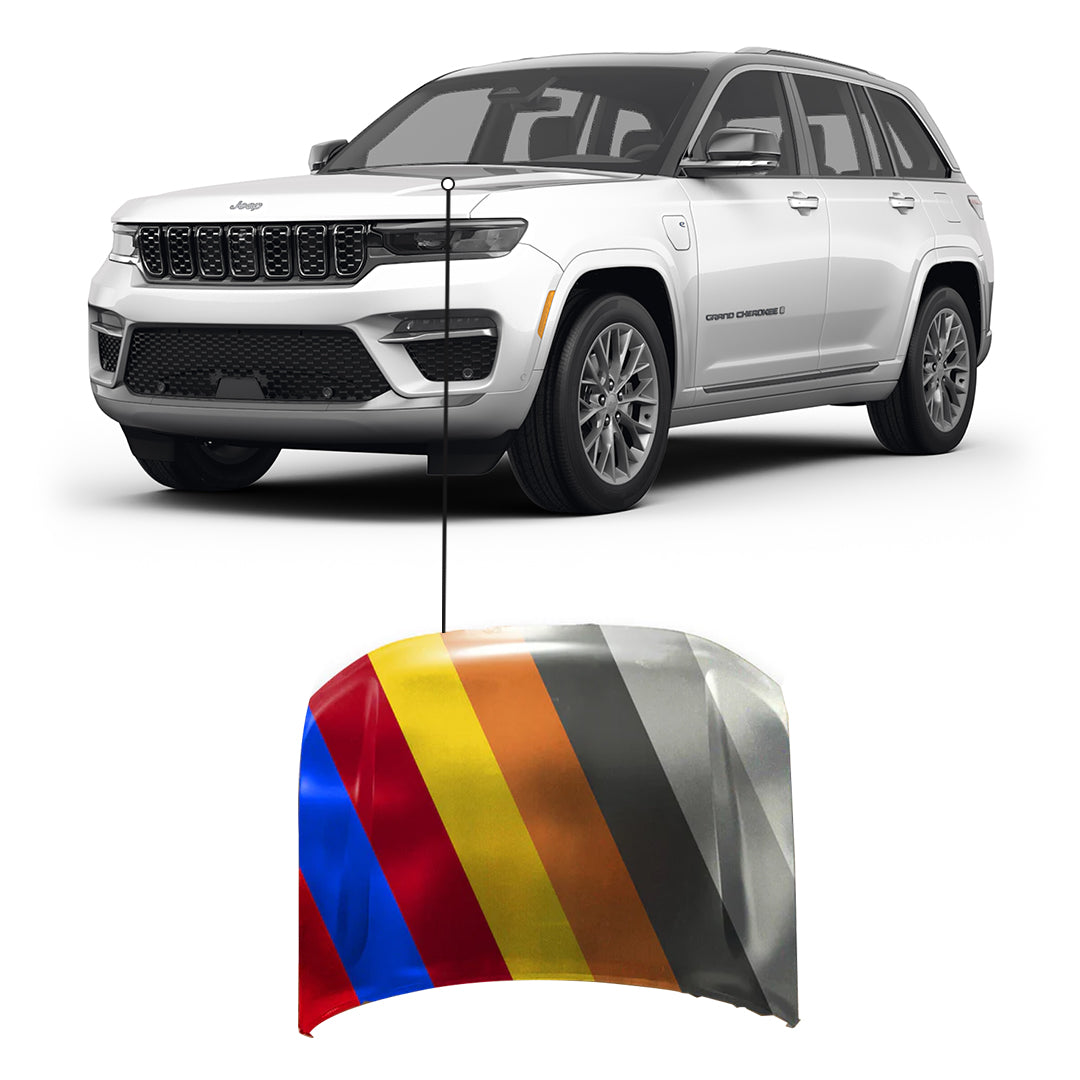2021-2024 Jeep Grand Cherokee/Cherokee L Hood Aluminum - CH1230342