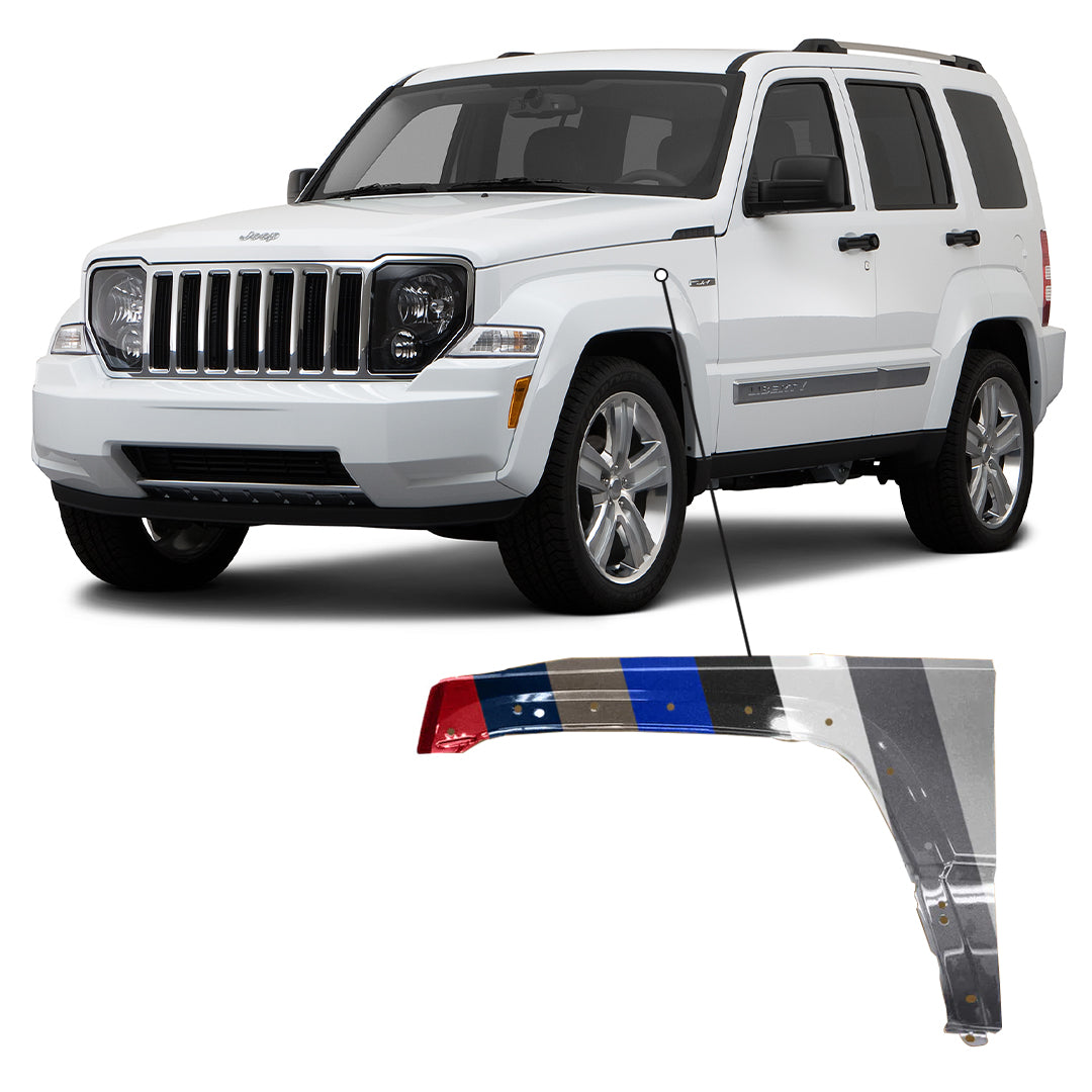2008-2012 Jeep Liberty Driver Side Fender - CH1240265 — Partify