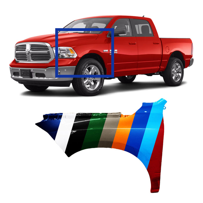 Dodge RAM 1500/1500 Classic/2500/3500/4500/5500 CAPA Certified Driver Side Fender - CH1240269C