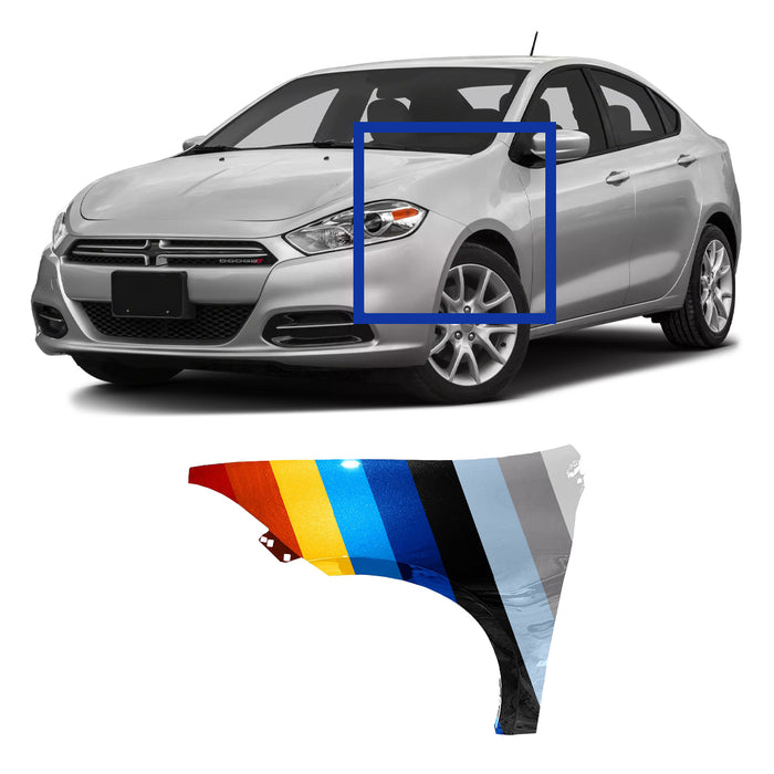 Dodge Dart CAPA Certified Driver Side Fender - CH1240280C