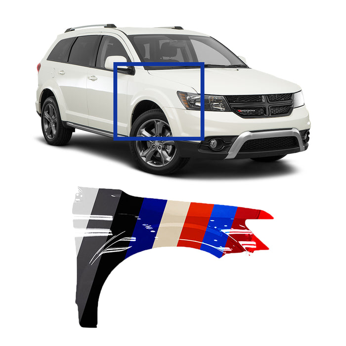 Dodge Journey CAPA Certified Passenger Side Fender - CH1241270C