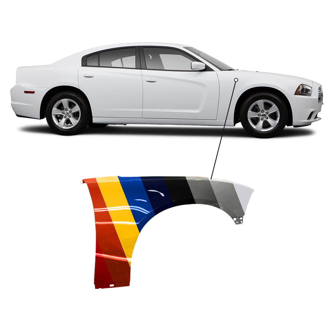 送料込み　ダッヂ　チャージャー　2014年　左側　フロントフェンダー 2011-2014 Dodge Charger Front Passenger Side Fender - CH1241275