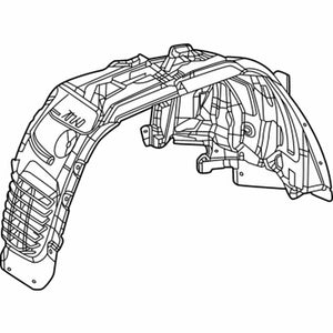 Passenger Side Fender Liner image