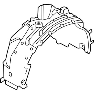 Passenger Side Fender Liner image