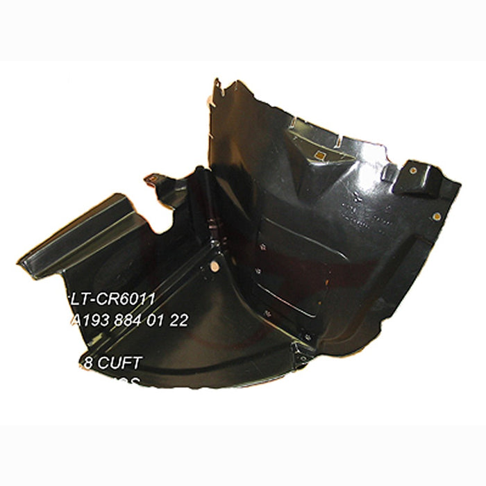 Chrysler Crossfire Front Driver Side Fender Splash Shield Plastic Liner - CH1250126