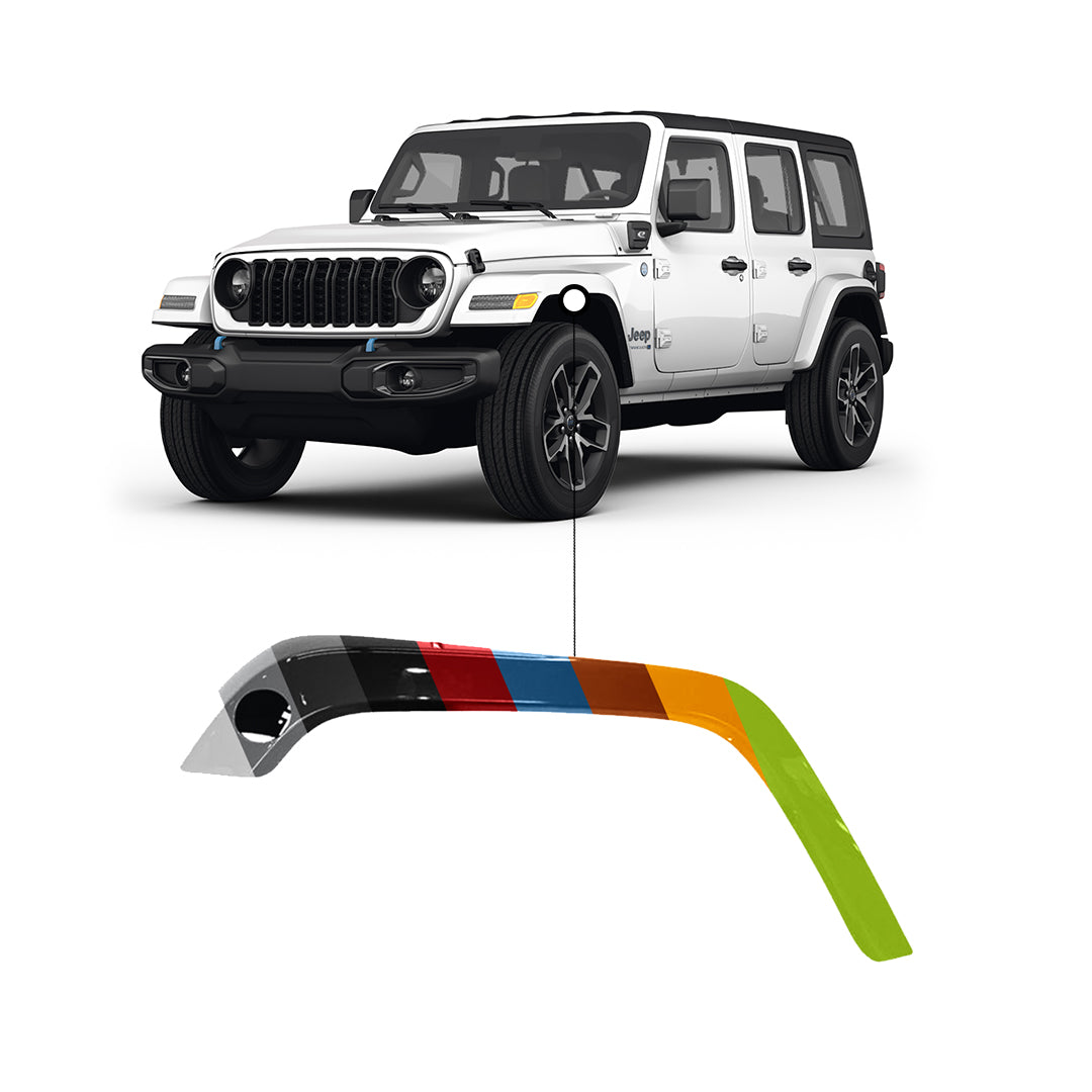 2007-2018 Jeep Wrangler Front Driver Side Fender Flare - CH1268108