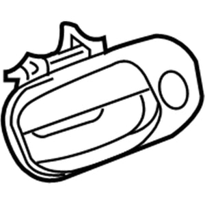 Front Driver Side Exterior Door Handle image