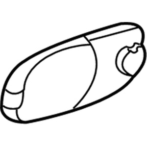 Front Passenger Side Exterior Door Handle image