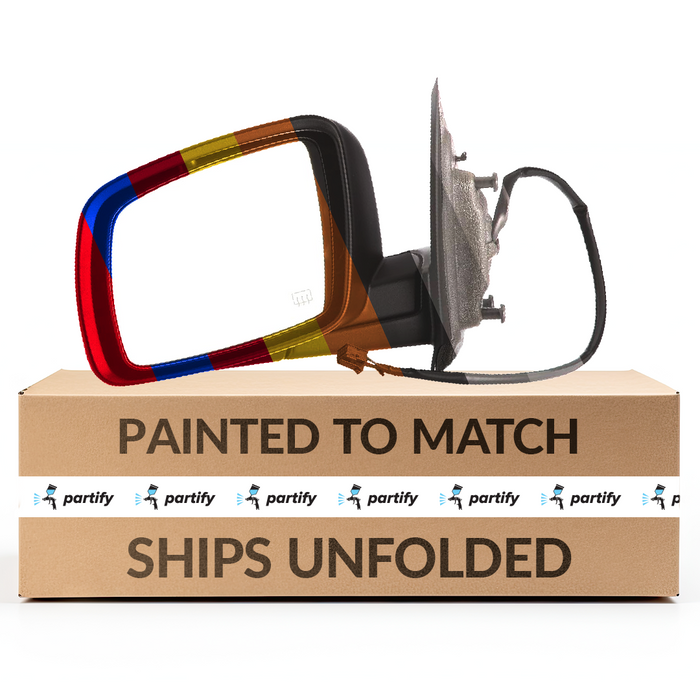 Dodge Journey GT/SXT/SXT Premium/SXT Sport Driver Side Door Mirror Power Heated W/O Memory Assembly - CH1320302