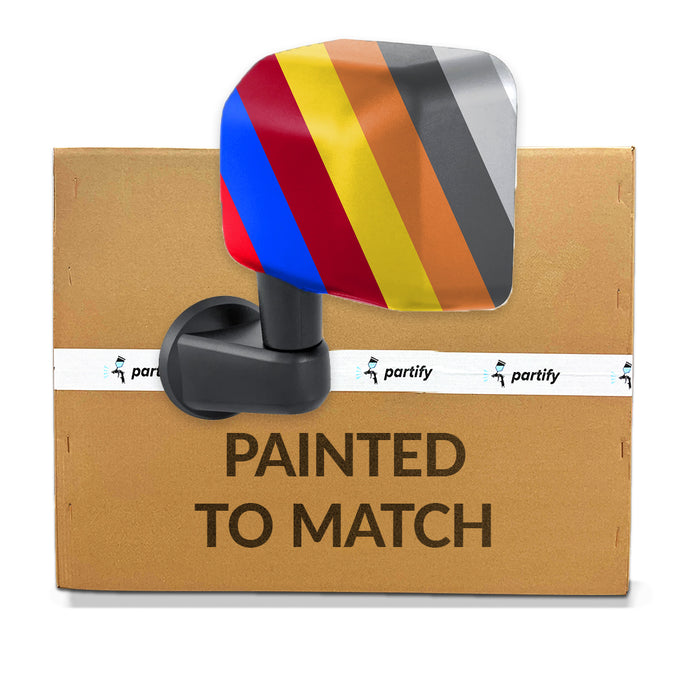 Jeep Wrangler Driver Side Door Mirror Power Heated Textured Assembly - CH1320319