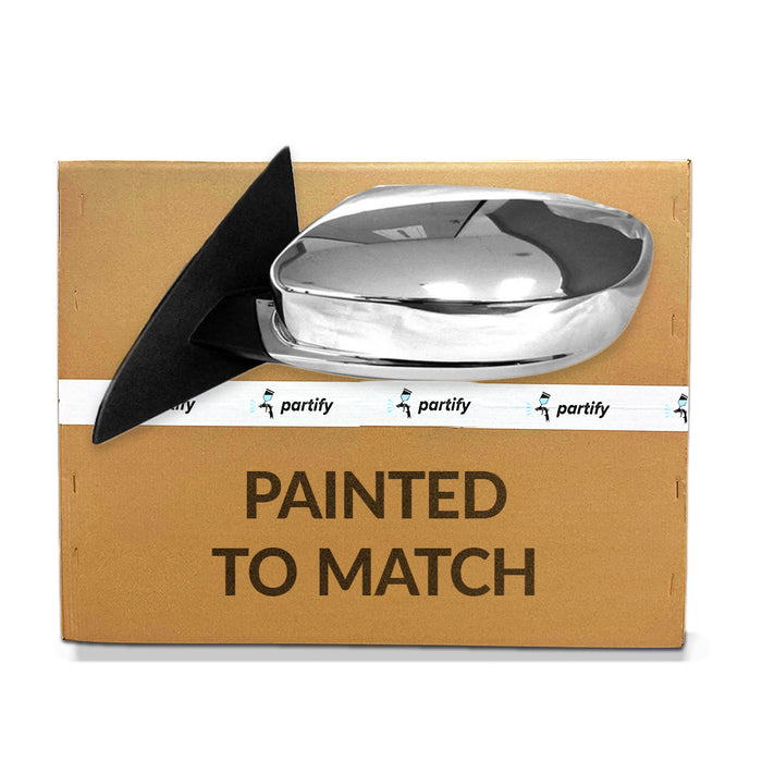 Chrysler 200 Driver Side Door Mirror Power Heated Chrome Assembly - CH1320329