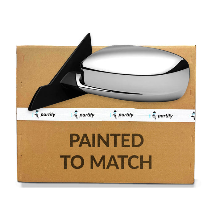 Chrysler 200 Driver Side Door Mirror Power Heated Chrome Assembly - CH1320336