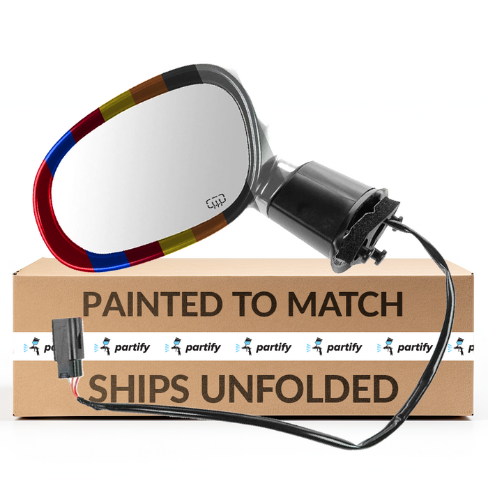 Jeep Cherokee Driver Side Door Mirror Power Non-Heated W/O Blind Spot Sensor W/O Memory Assembly - CH1320367