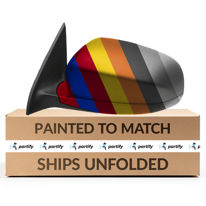 Jeep Cherokee Driver Side Door Mirror Power Heated W/O Blind Spot Sensor W/O Memory Textured Assembly - CH1320373