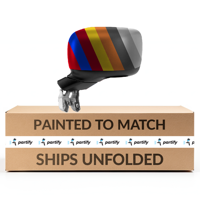 Jeep Renegade Driver Side Door Mirror Manual Non-Heated Flat Textured Assembly - CH1320443