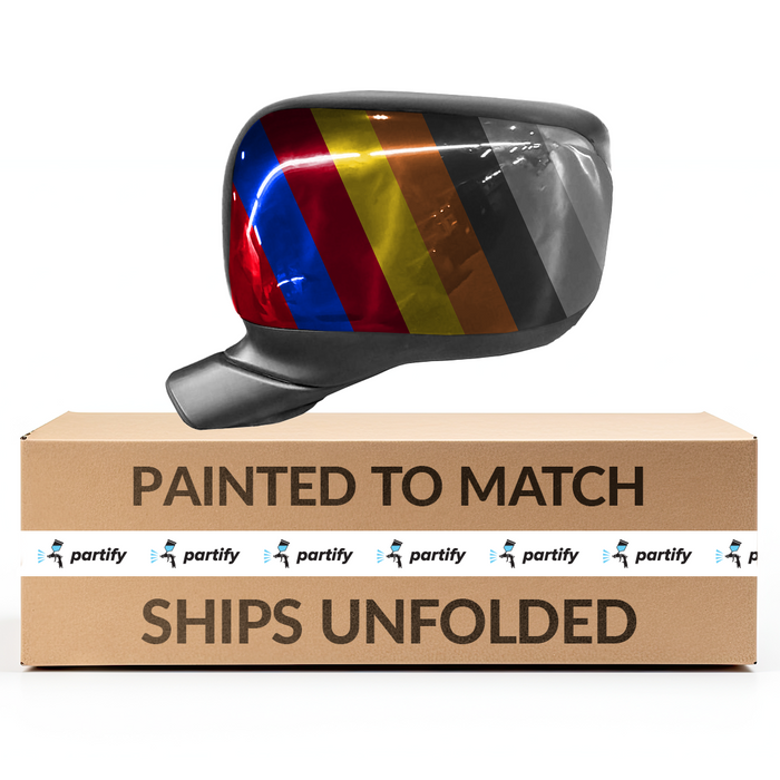 Jeep Renegade Driver Side Door Mirror W/Blind Spot Detection W/O Signal Lamp W/Cover Assembly - CH1320446