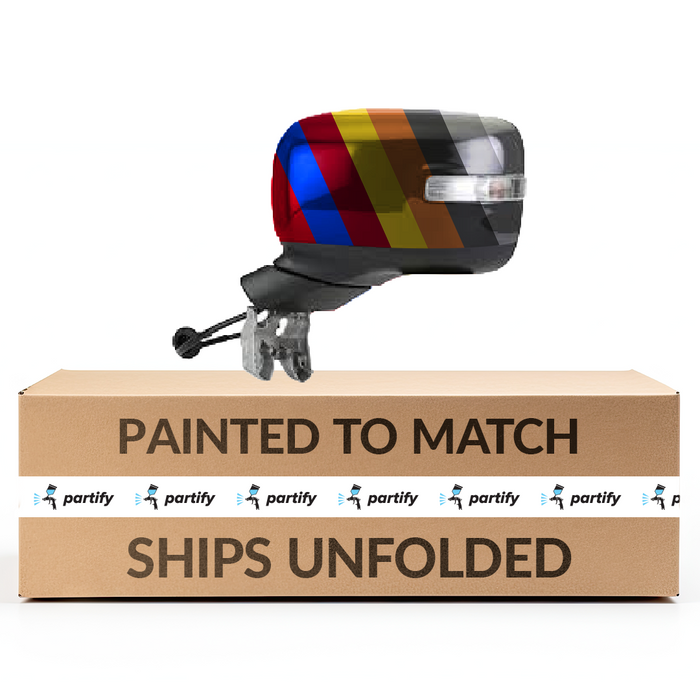 Jeep Renegade Driver Side Door Mirror W/Blind Spot Detection W/Signal Lamp W/Temp W/Cover Assembly - CH1320447